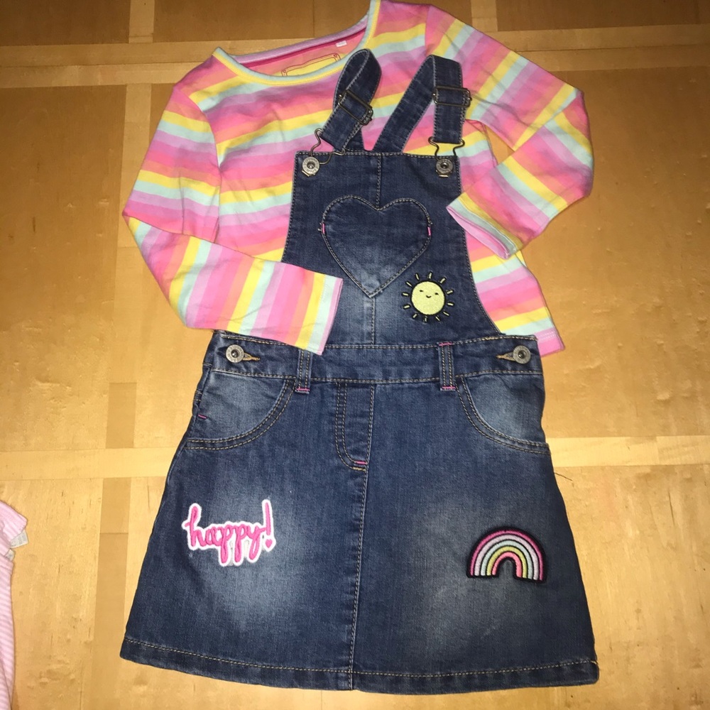 👧🏼 Bluezoo Striped Long Sleeve and Jumper